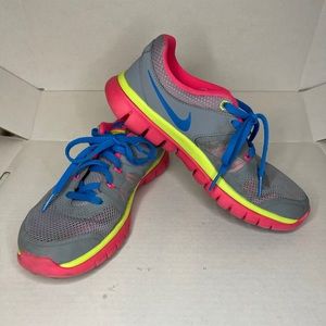 Nike Flex 2014 Run Tennis Shoes- Size 5